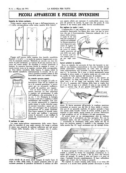 La scienza per tutti giornale popolare illustrato