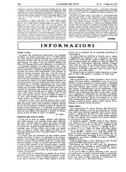 La scienza per tutti giornale popolare illustrato