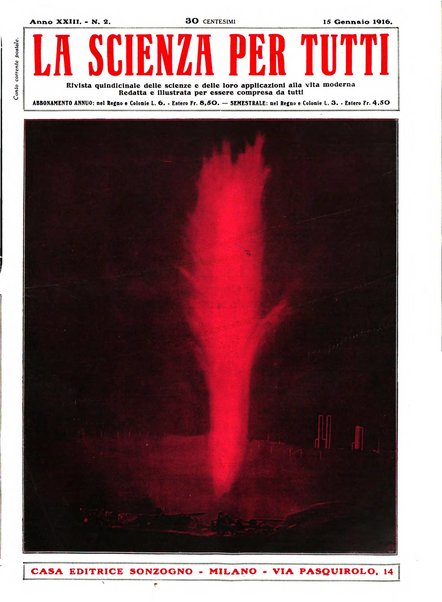 La scienza per tutti giornale popolare illustrato