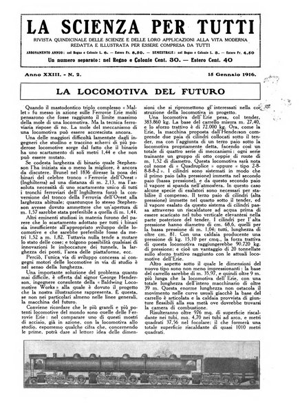 La scienza per tutti giornale popolare illustrato