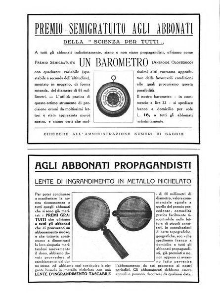 La scienza per tutti giornale popolare illustrato