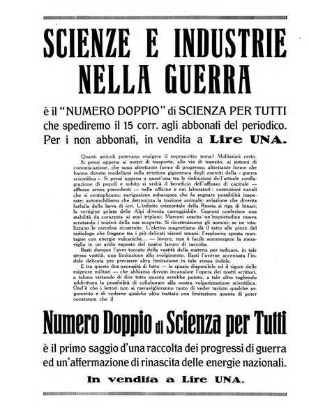 La scienza per tutti giornale popolare illustrato