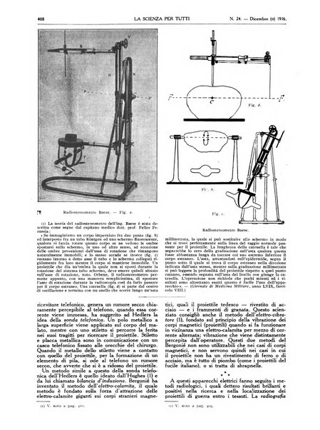 La scienza per tutti giornale popolare illustrato