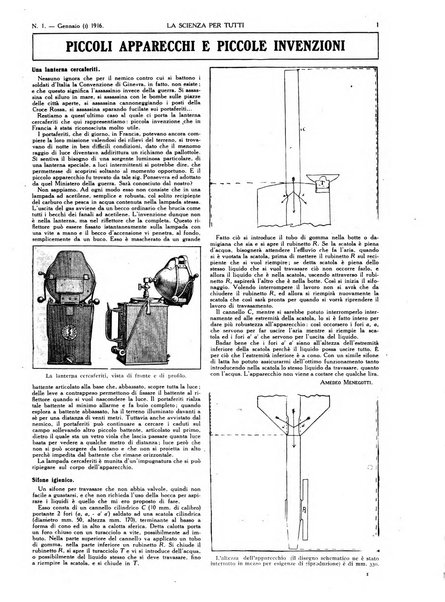 La scienza per tutti giornale popolare illustrato