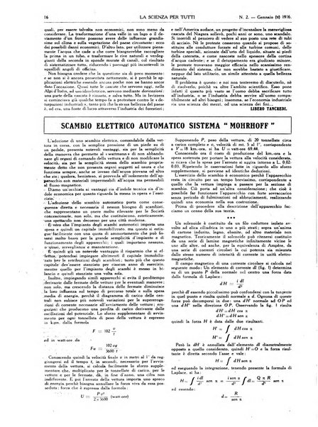 La scienza per tutti giornale popolare illustrato