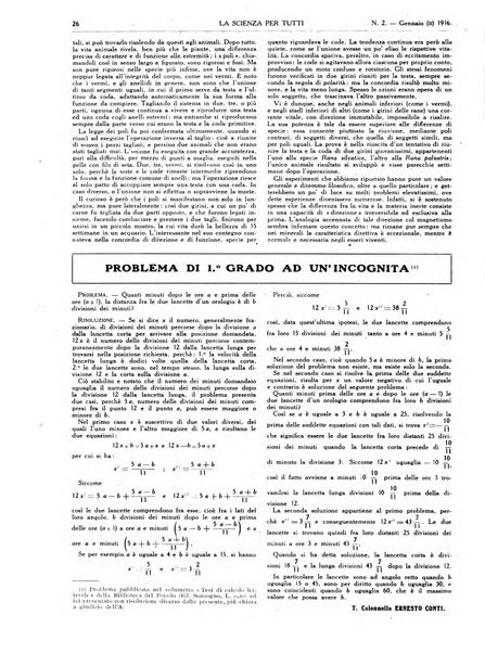 La scienza per tutti giornale popolare illustrato