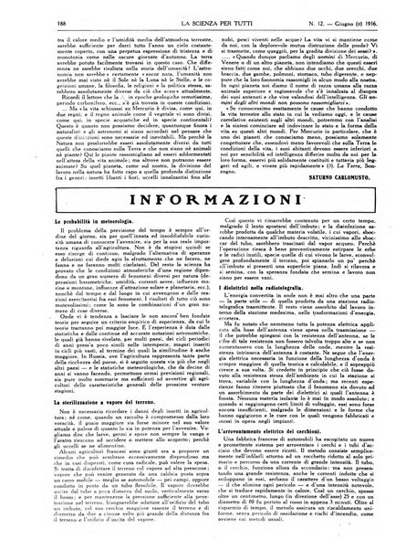 La scienza per tutti giornale popolare illustrato