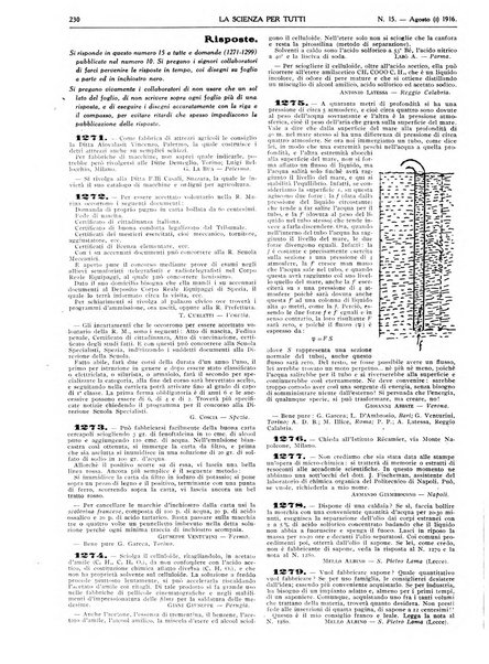 La scienza per tutti giornale popolare illustrato