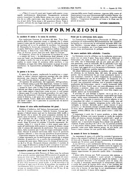 La scienza per tutti giornale popolare illustrato