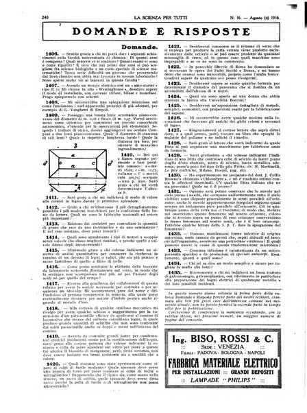 La scienza per tutti giornale popolare illustrato