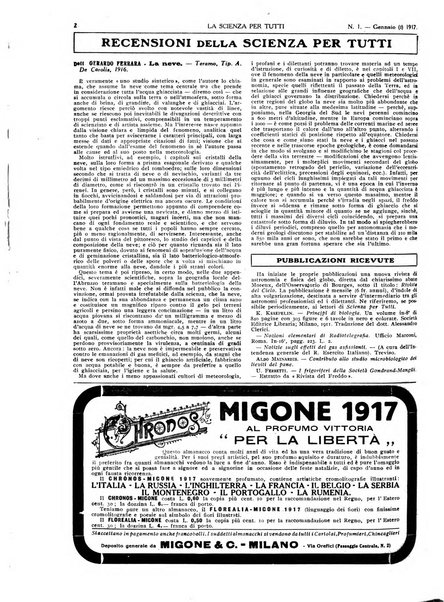 La scienza per tutti giornale popolare illustrato