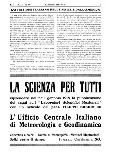 La scienza per tutti giornale popolare illustrato