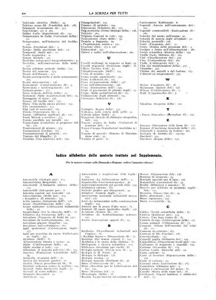 La scienza per tutti giornale popolare illustrato