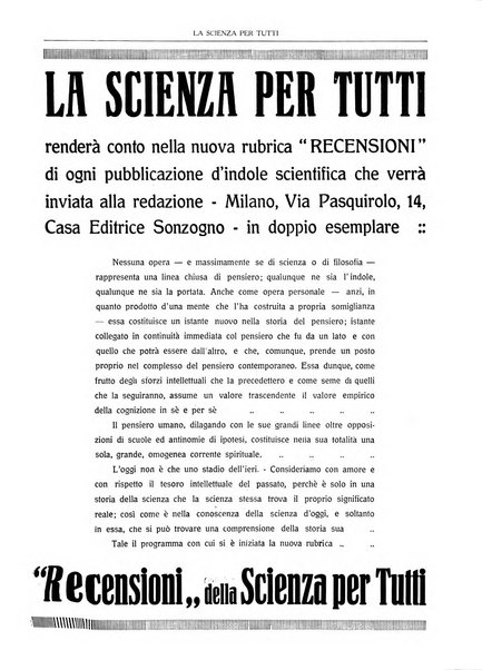 La scienza per tutti giornale popolare illustrato