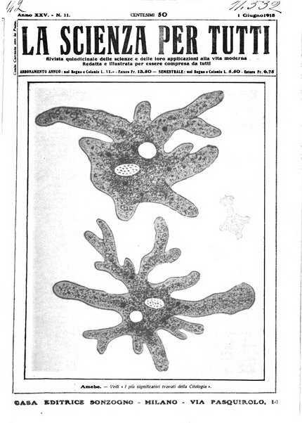 La scienza per tutti giornale popolare illustrato