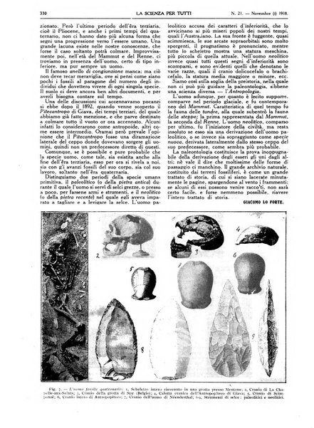 La scienza per tutti giornale popolare illustrato