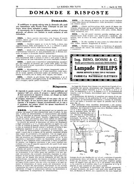 La scienza per tutti giornale popolare illustrato