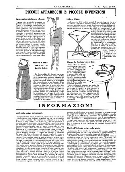 La scienza per tutti giornale popolare illustrato