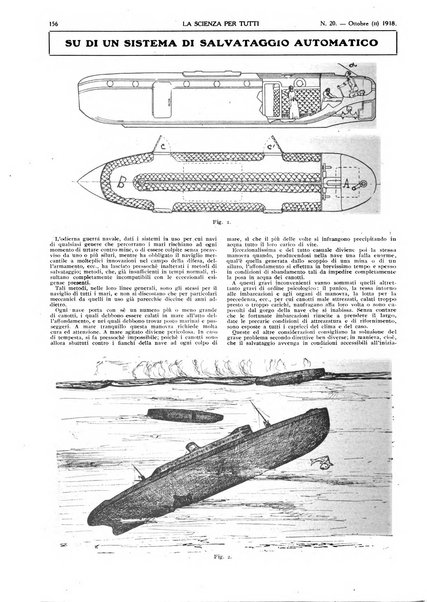 La scienza per tutti giornale popolare illustrato