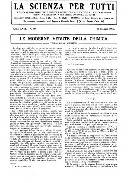 La scienza per tutti giornale popolare illustrato