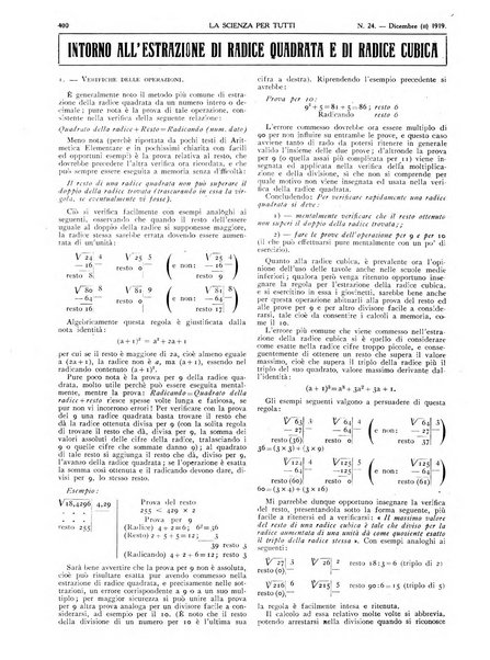 La scienza per tutti giornale popolare illustrato