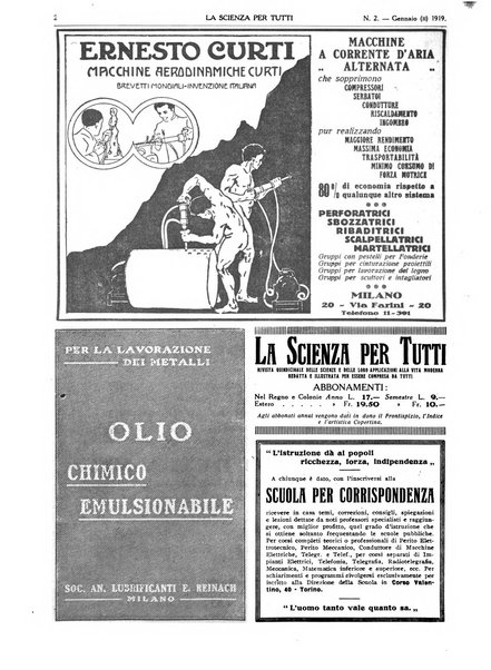 La scienza per tutti giornale popolare illustrato