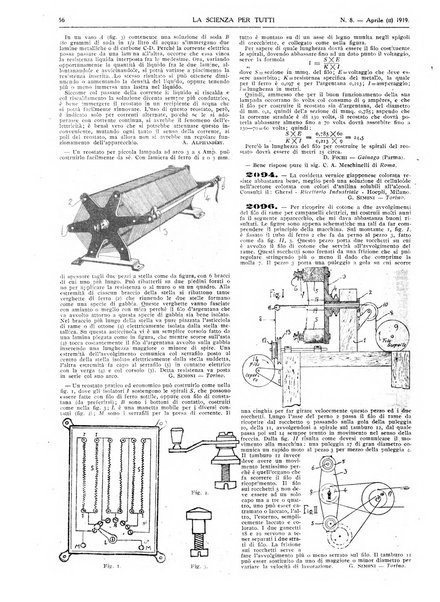 La scienza per tutti giornale popolare illustrato