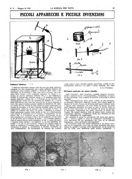 La scienza per tutti giornale popolare illustrato