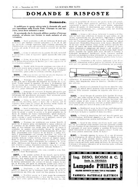 La scienza per tutti giornale popolare illustrato