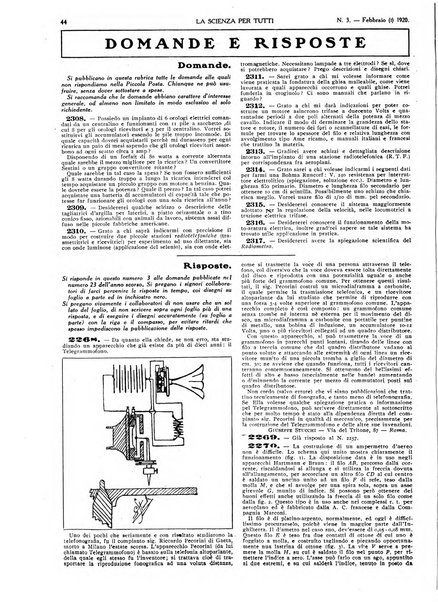 La scienza per tutti giornale popolare illustrato