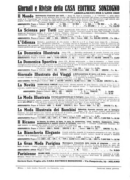 La scienza per tutti giornale popolare illustrato