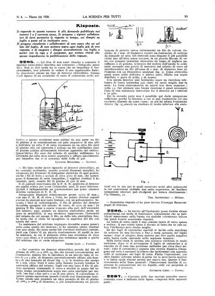 La scienza per tutti giornale popolare illustrato