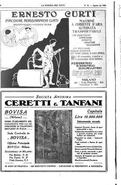 La scienza per tutti giornale popolare illustrato