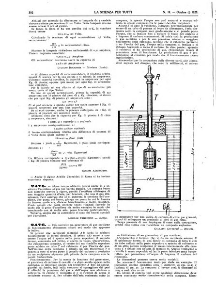 La scienza per tutti giornale popolare illustrato