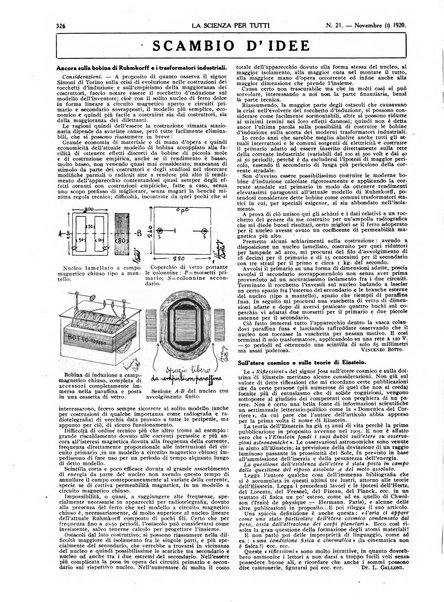 La scienza per tutti giornale popolare illustrato