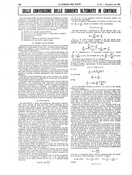 La scienza per tutti giornale popolare illustrato