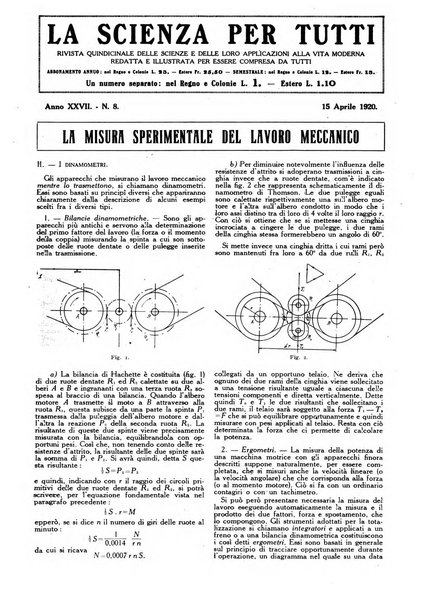 La scienza per tutti giornale popolare illustrato