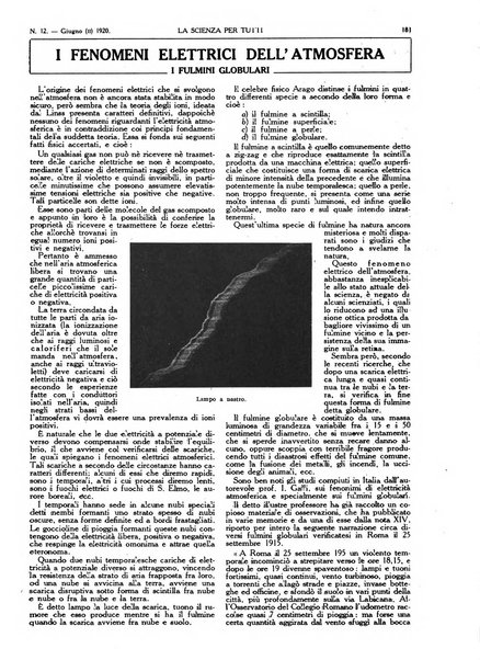 La scienza per tutti giornale popolare illustrato