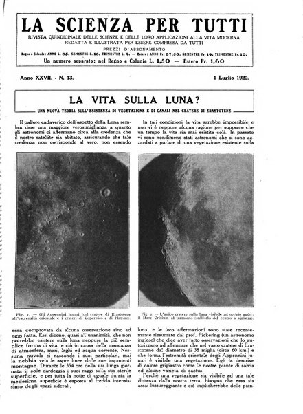 La scienza per tutti giornale popolare illustrato