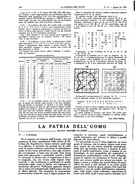 La scienza per tutti giornale popolare illustrato