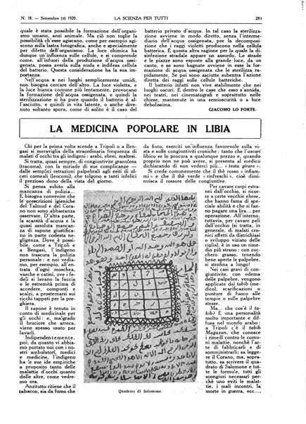 La scienza per tutti giornale popolare illustrato