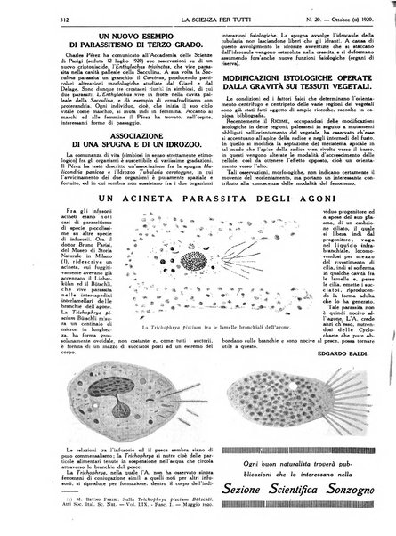 La scienza per tutti giornale popolare illustrato