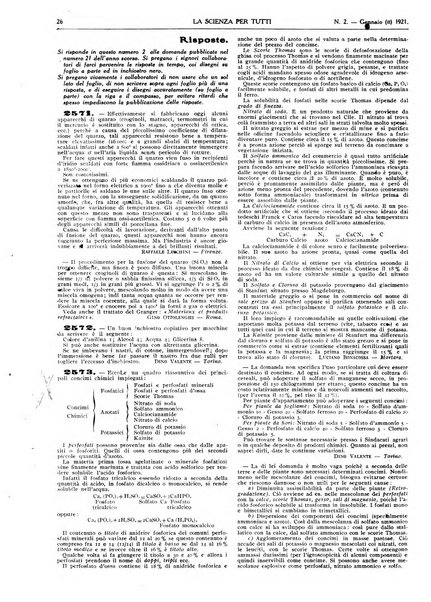 La scienza per tutti giornale popolare illustrato