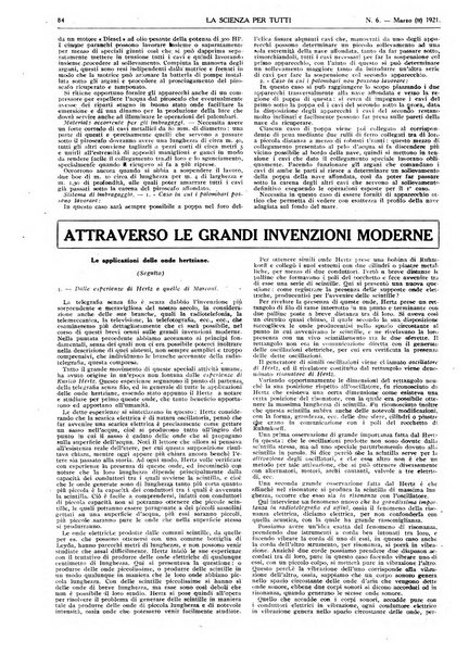 La scienza per tutti giornale popolare illustrato