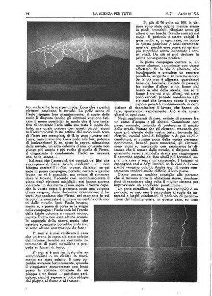 La scienza per tutti giornale popolare illustrato