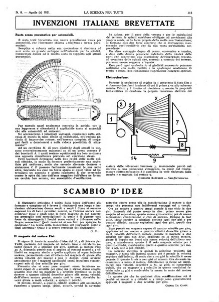 La scienza per tutti giornale popolare illustrato