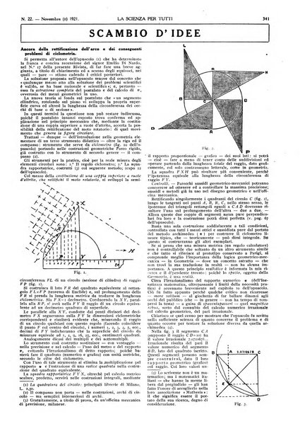 La scienza per tutti giornale popolare illustrato