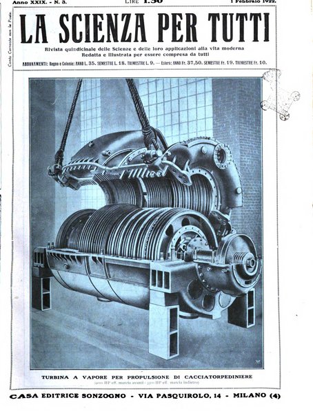 La scienza per tutti giornale popolare illustrato