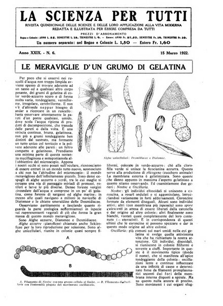 La scienza per tutti giornale popolare illustrato