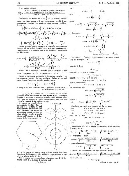 La scienza per tutti giornale popolare illustrato